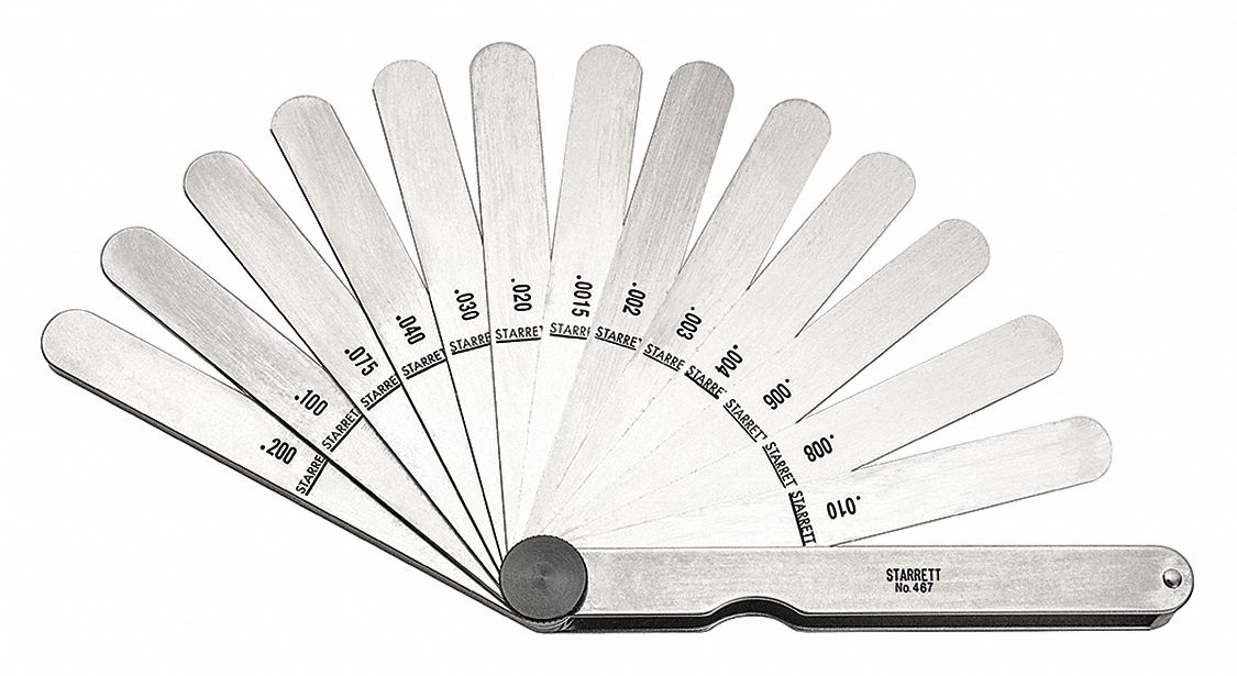 Feeler Gauge Set Dimension Type 