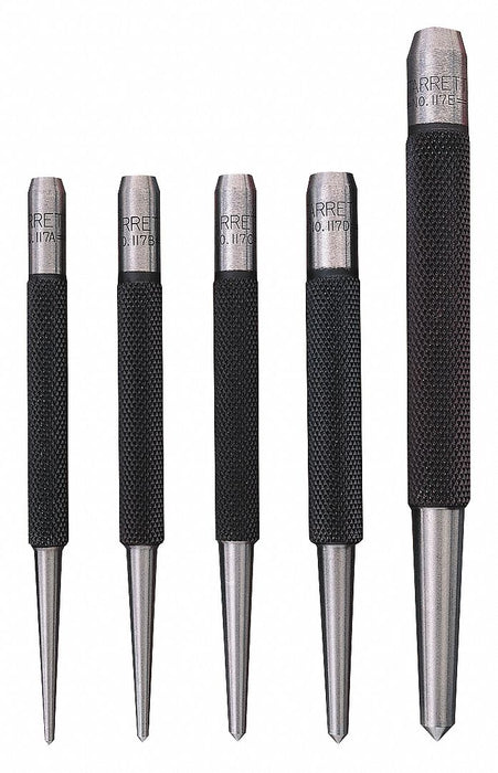 Center Punch Set Steel 5 pcs.