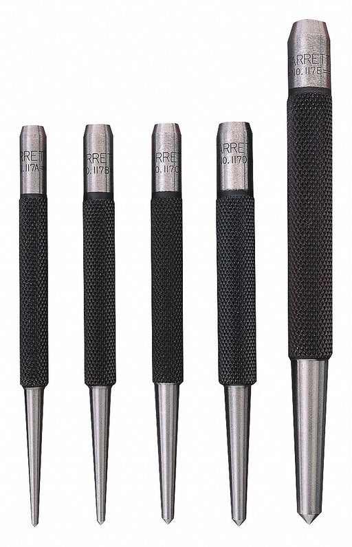 Center Punch Set Steel 5 pcs.