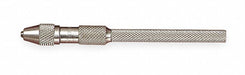 Pin Vise 0-.040 In Nickel Plated
