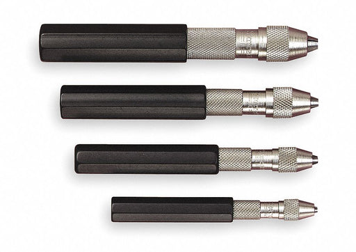 Pin Vise Set w/Case 4 Jaws