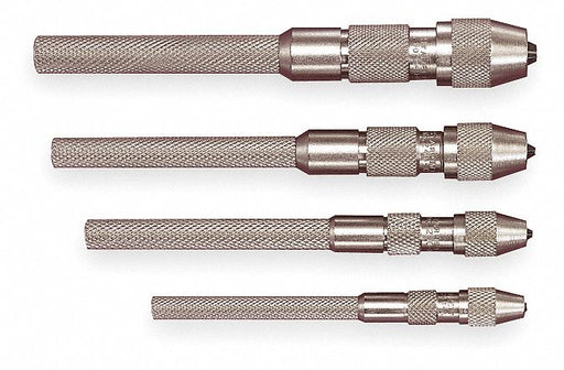 Pin Vise Set 0.010-0.200 Taper 4Pc