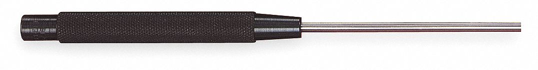 Drive Pin Punch 3/16 In Tip 8 In L