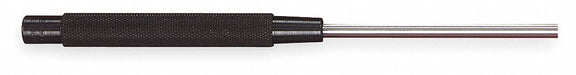 Drive Pin Punch 1/4 In Tip 8 In L