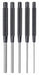 Drive Pin Punch Set 5 Pieces Steel