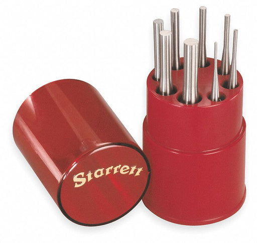 Drive Pin Punch Set 8 Pieces Steel