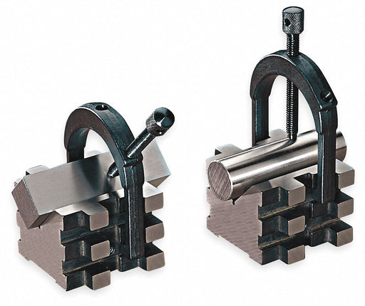 V-Blocks Matched Pair w/Clamps 2 In