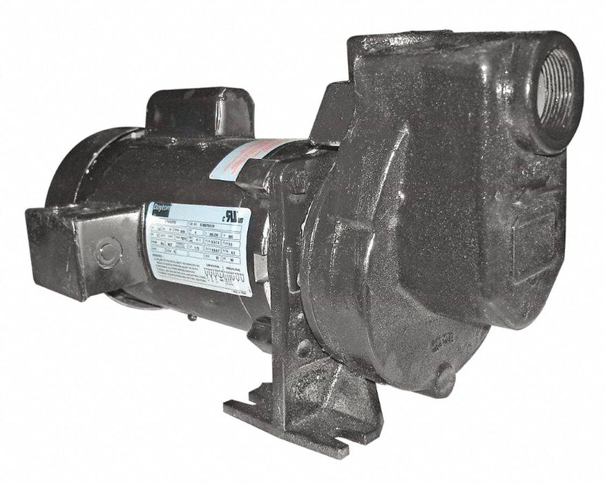 Self Priming Pump 3/4 HP Cast Iron