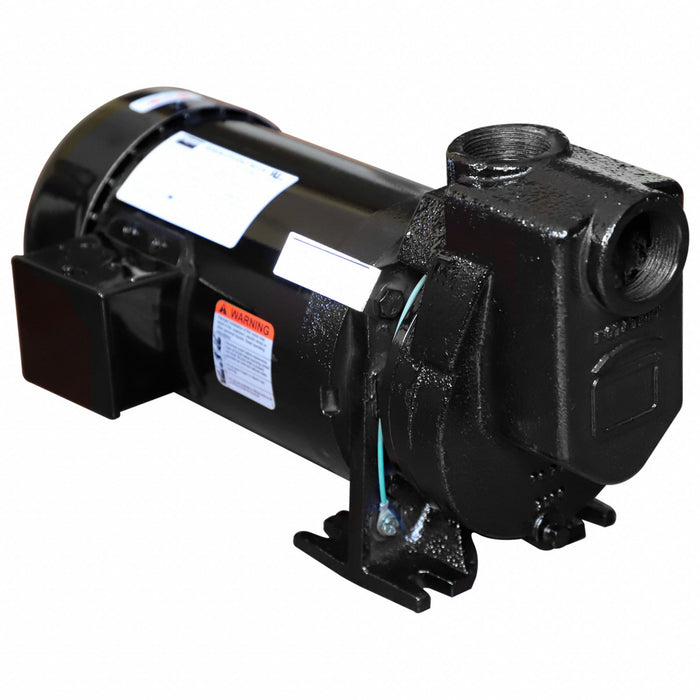 Self Priming Pump 2 HP Cast Iron