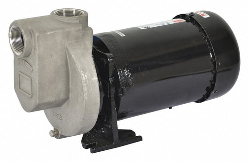 Self Priming Pump 1-1/2 HP 316 SS