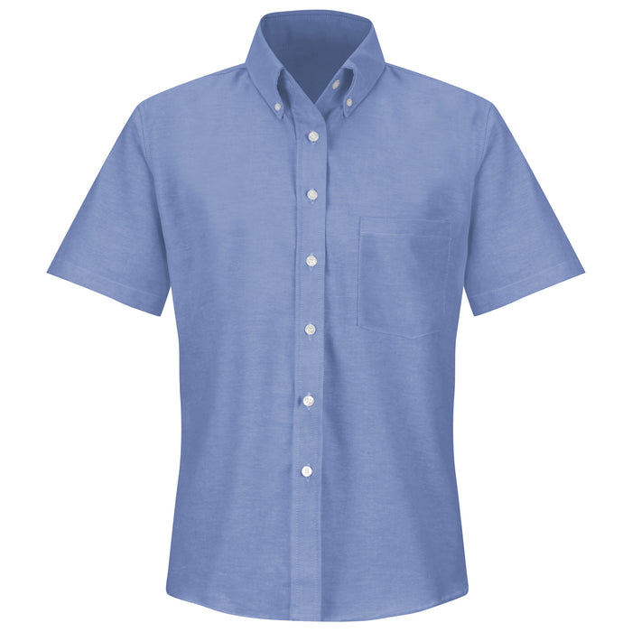 Women's Short Sleeve Executive Oxford Dress Shirt