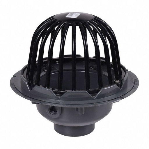 PVC Roof Drain w/ABS Dome and Guard 3 