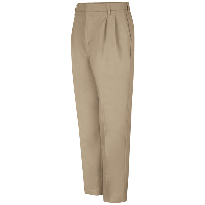 Men's Pleated Twill Slacks