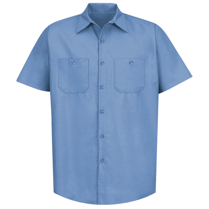 Men's Short Sleeve Industrial Work Shirt