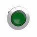 Flush Push Button Green No Lamp 30mm