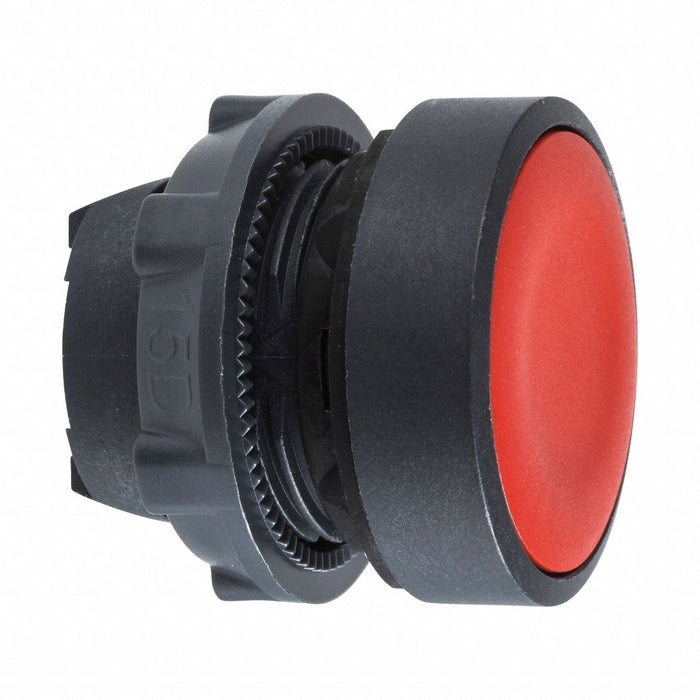 H6990 Flush Push Button Red Non-Illum 22mm