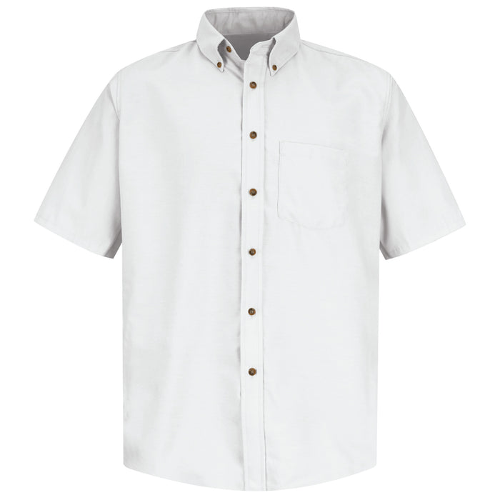 Men's Short Sleeve Poplin Dress Shirt