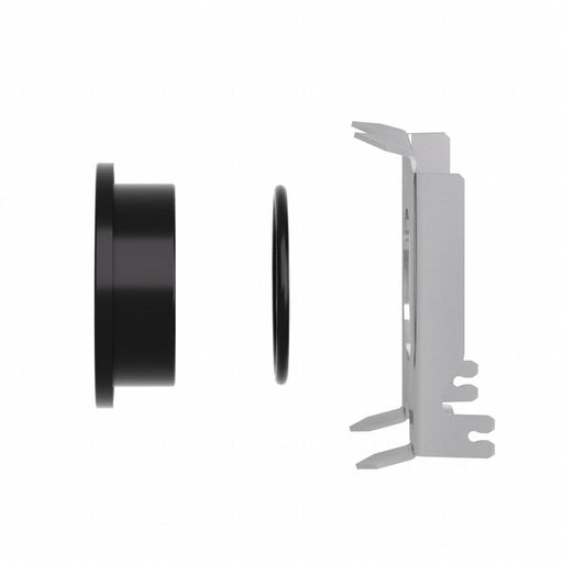 Flush Mounting Kit 30 mm Chrome Metal