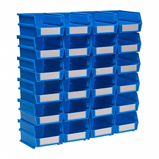 Storage Bin Blue Plastic