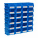 Storage Bin Blue Plastic
