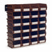 Storage Bin Brown Plastic