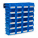 Storage Bin Blue Plastic