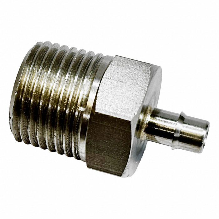 Straight SS MNPT 1/2 in Tube 3/16 in