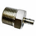 Straight SS MNPT 1/2 in Tube 3/16 in
