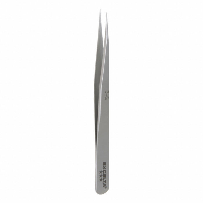 Tweezers SS 4 3/4 L Straight Point