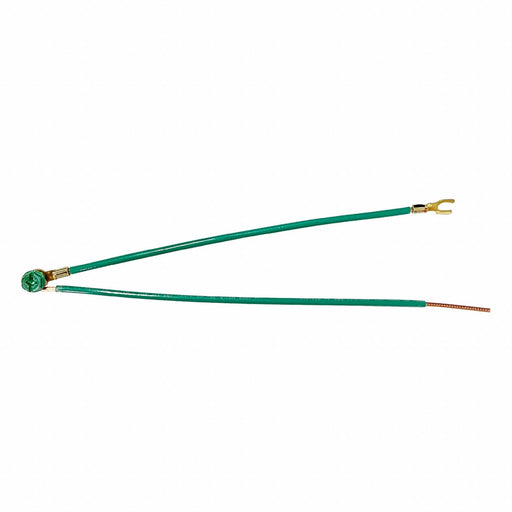 GroundingPigtail Steel Copper PVC 8inL