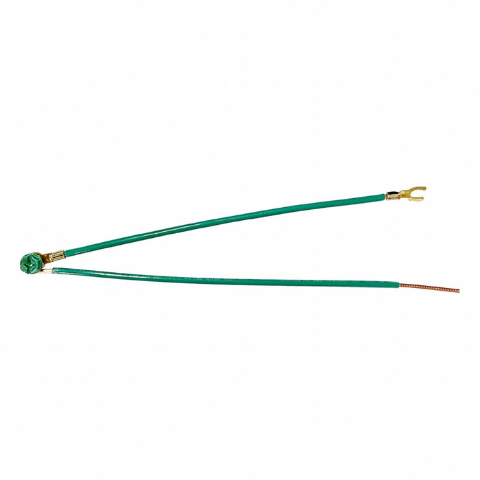 GroundingPigtail Steel Copper PVC 8inL