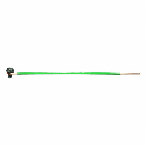 GroundingPigtail Steel Copper PVC 8inL