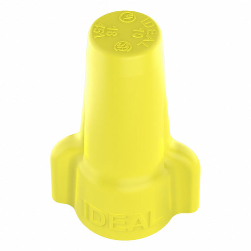 TwistOnWireConnector Ylw 600V PK500