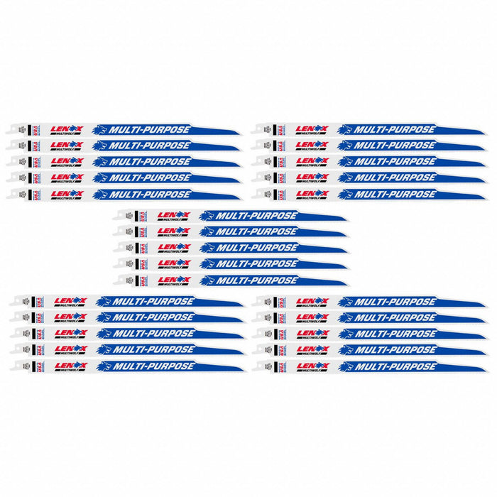ReciproSawBlade L 12 TPI 10/14 PK25