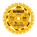 Circular Saw Blade 7.25 in Dia PK3