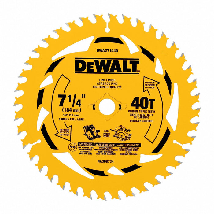 Circular Saw Blade 7.25 in Dia