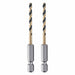 Drill Bits 1/4 Hex PK2