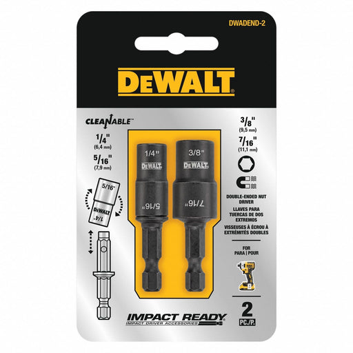 Double Ended Nut Driver Set 1/4 5/16 