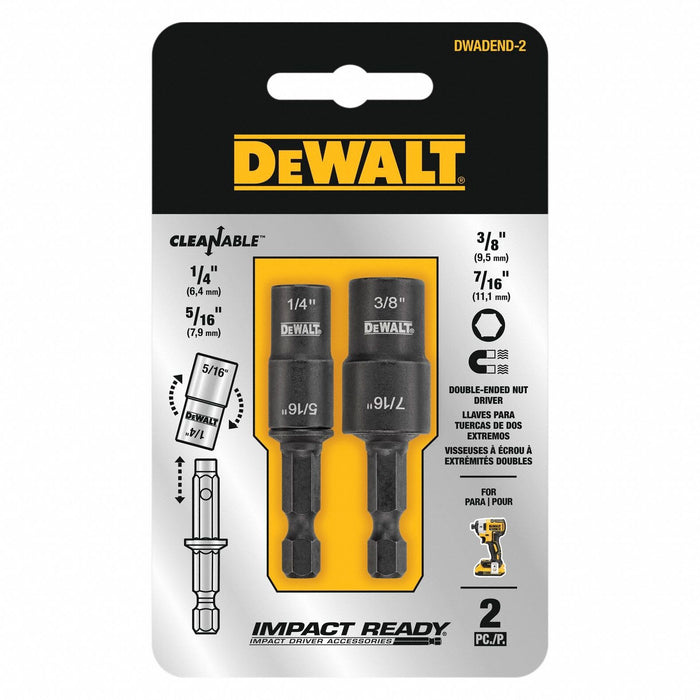 Double Ended Nut Driver Set 1/4 5/16 