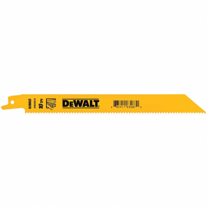 ReciproSawBlade L 8 TPI 10 PK5 Straight
