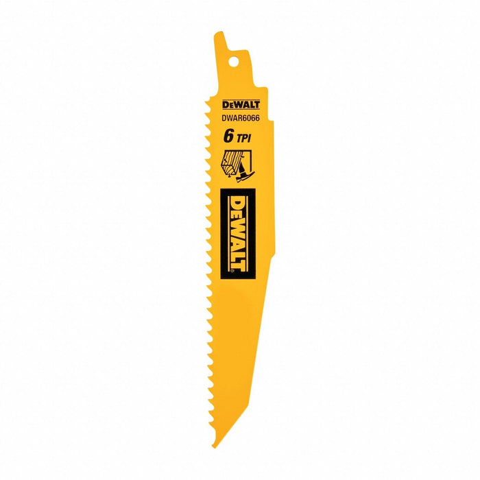 ReciproSawBlade L 6 TPI 6 PK5 Tapered