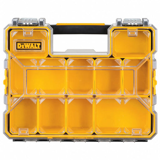 CmprtmntBox 14inW 17.5inL Black/Yellow
