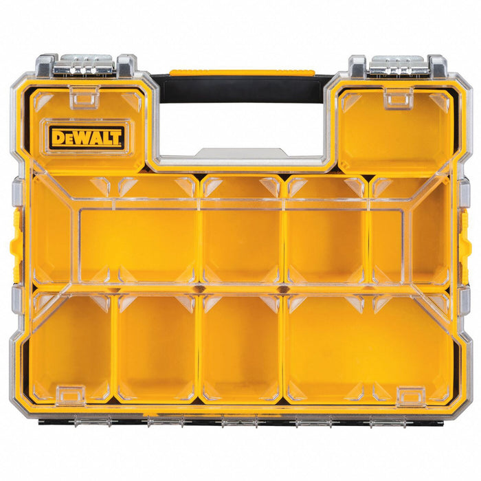 CmprtmntBox 14inW 17.5inL Black/Yellow