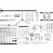 Gen Purpose Puller Set 3/6/10 Ton