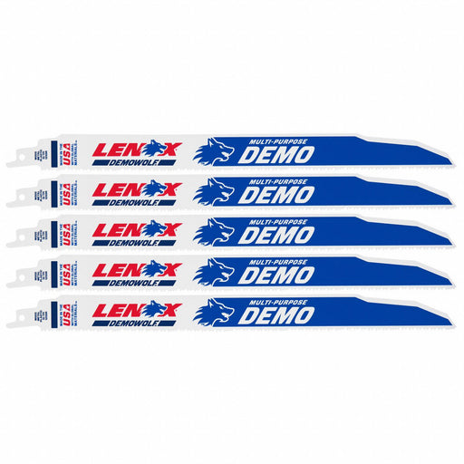 ReciproSawBlade L 12 TPI 10 PK5 Tapered