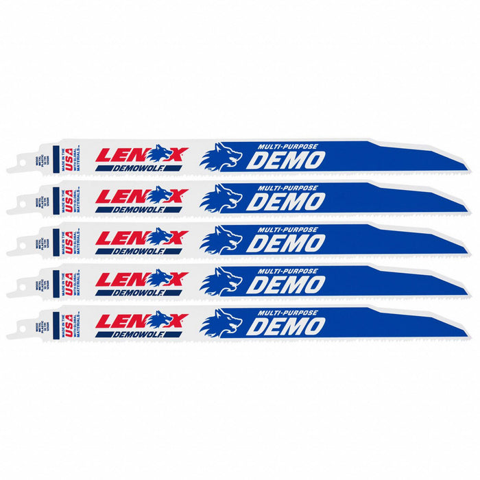 ReciproSawBlade L 12 TPI 10 PK5 Tapered