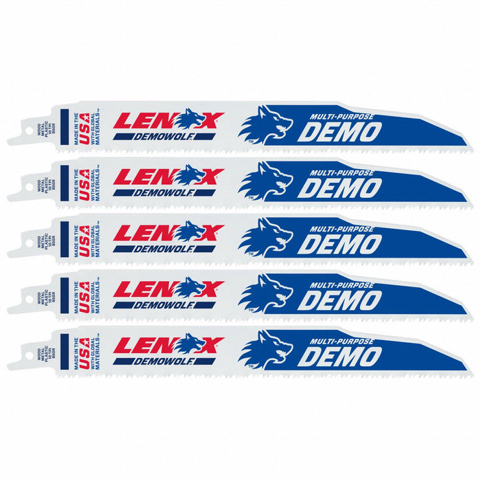 ReciproSawBlade L 9 TPI 10 PK5 Tapered