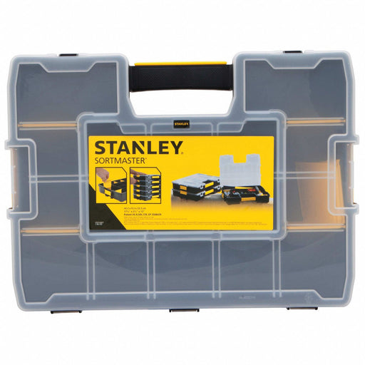 CmprtmntBox 13inW 16.75inL Black/Yellow