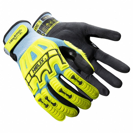 Safety Gloves S Black Glove Coating PR