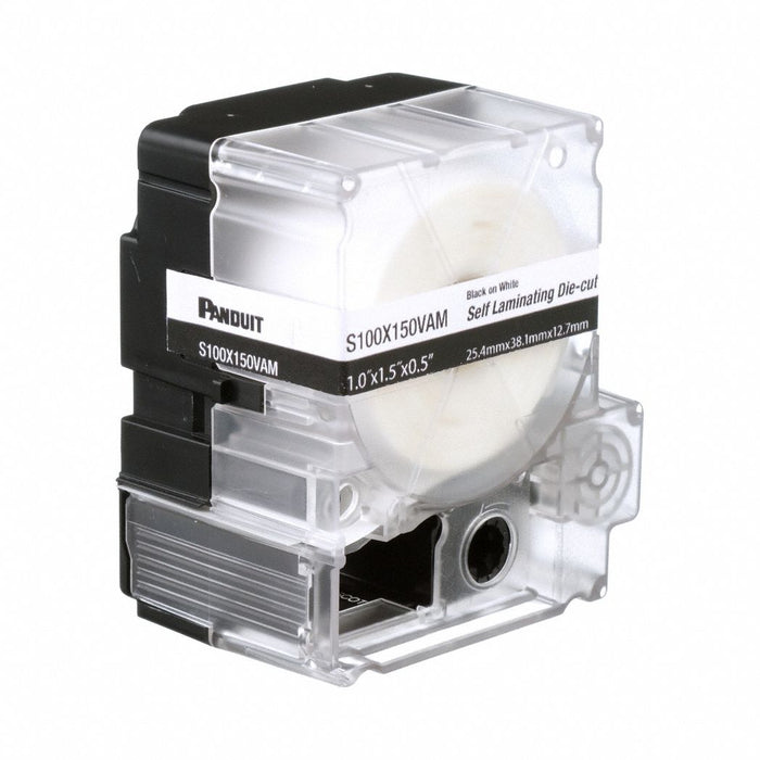 Wraparound Label White Vinyl 1 in W